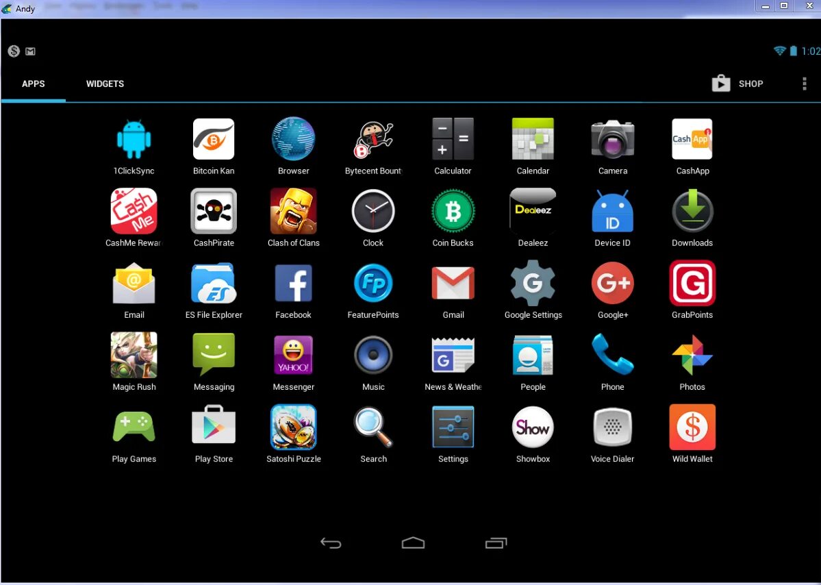 Android gaming emulator