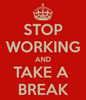 Stop working