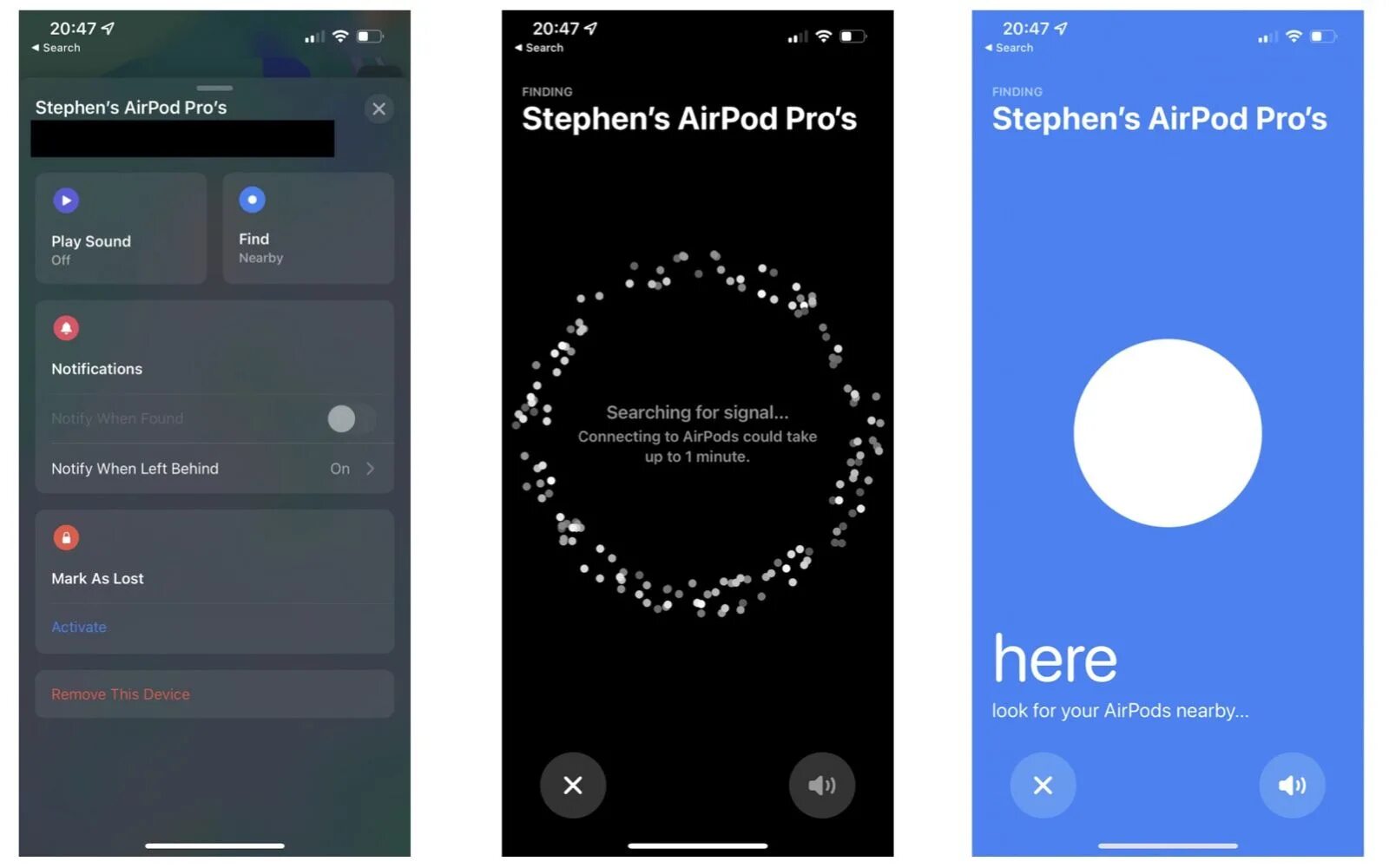 Локатор airpods на андроид. Аирподсы новинка. обновление айос 15. не могу добавить airpods в локатор. пломба на airpods pro.