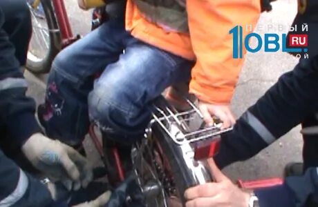 Мальчику перерезало ногу мотоблоком