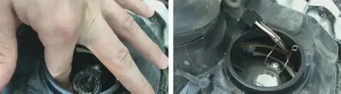 Фокус 2 лампы ближнего света цоколь