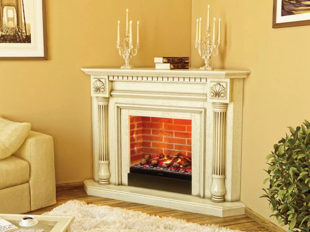 Фальш-камин своими руками 34 + 80 фото Faux fireplace diy, Faux fireplace, Firep
