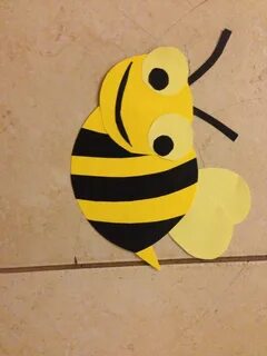 Пчела из бумаги