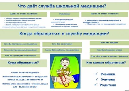 Что такое школьная медиация
