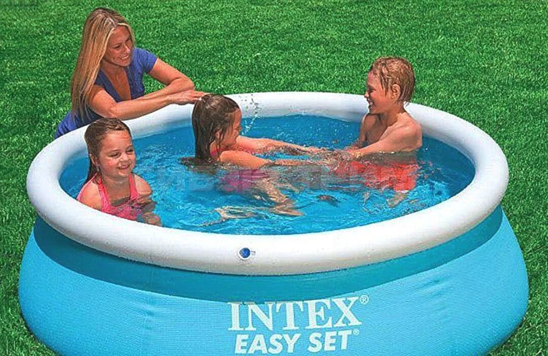 Бассейн Intex 28101. Бассейн надувной 183*51 см Intex 28101. Бассейн Intex easy Set 28101/54402, 183х51 см. Бассейн Intex easy Set 183.