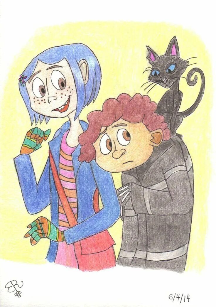 Другой заки. Коралина и заки. коралина и заки шип. coraline wybie. коралина и заки арты.