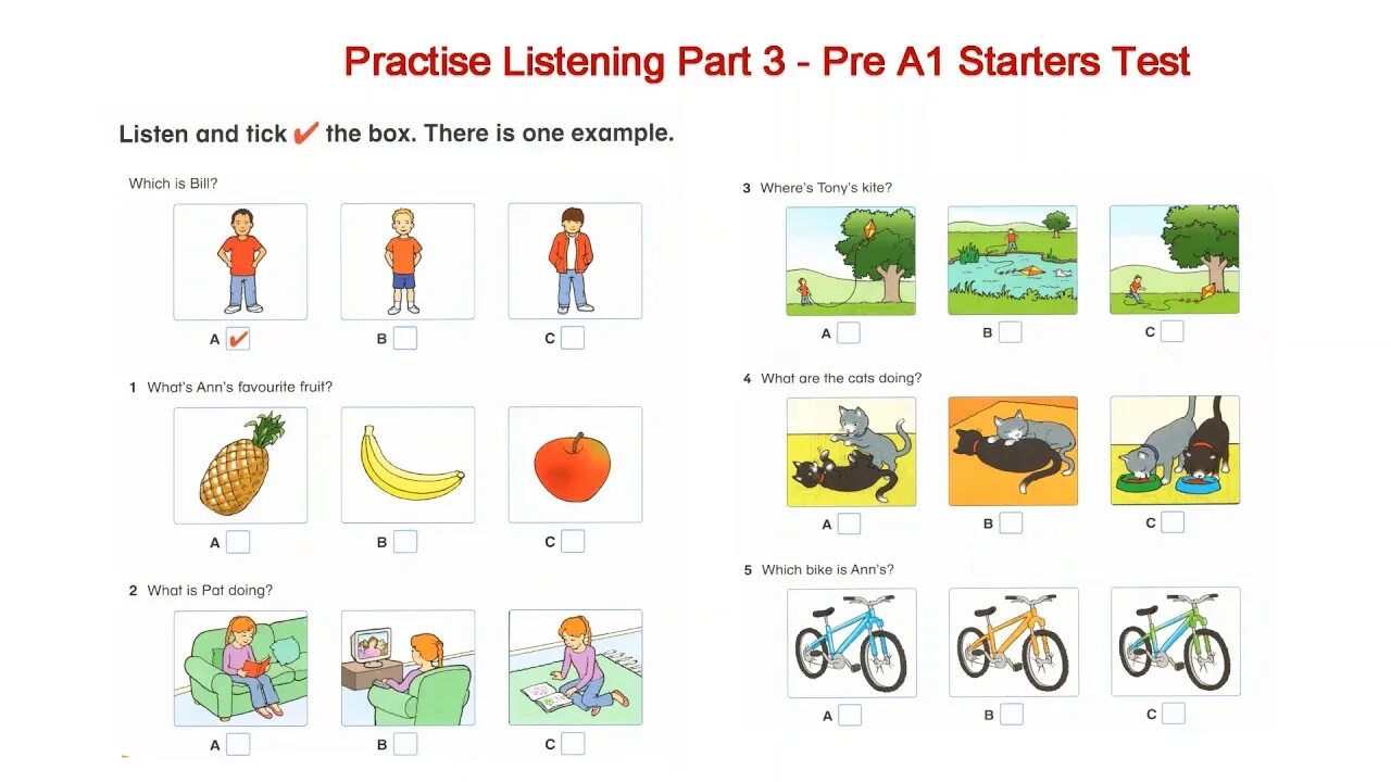 Pre starters. Pre a1 Starters тесты. Cambridge Starter задания. Yle Starters Listening. Starters Listening Part 1.