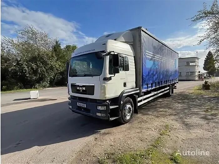 MAN TGM 18.240, 4 X 2 CURTAINSIDER - 2008 - DK57 LTY - Walker Movements