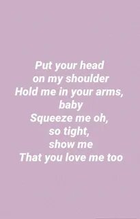 Песня on your shoulder