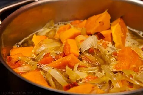 Рецепт тыквы с луком
