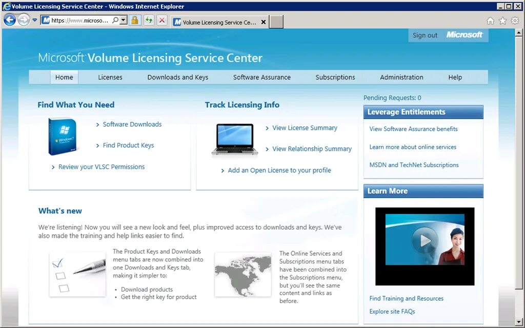 Volume license. MSDN. VLSC. Volume Key. Software Licenses in a Nutshell.