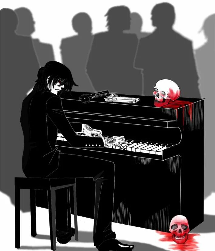 Piano vampire. Elevator jam doors. Piano vampire. Piano vampire. Piano vampire.