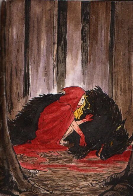 Little red riding hood 2. Красная шапочка винтажные иллюстрации. Little red riding hood 2. Ladybird books. The story about red riding hood.