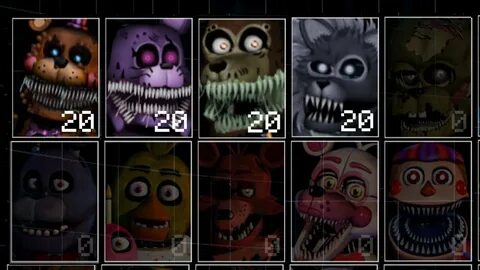 Мод на fnaf ultimate custom night