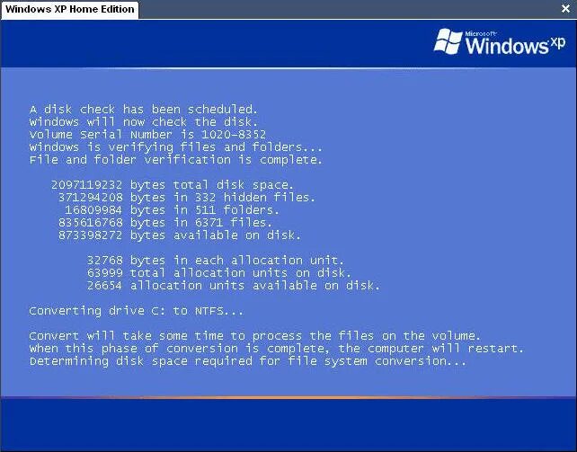 Windows will now check the disk. Chkdsk windows xp. fat file system синий экран. ошибка ntfs file system. check disk виндовс.