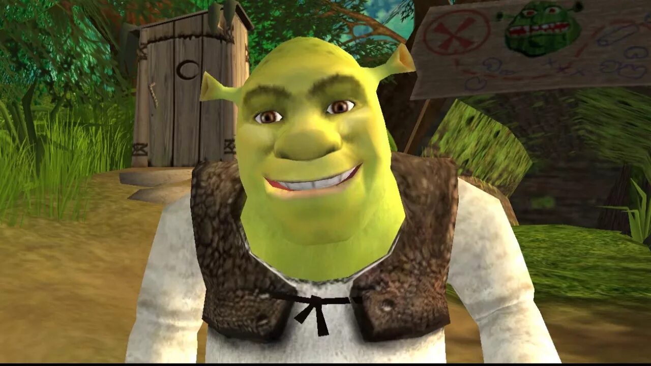 Видео игр шрек