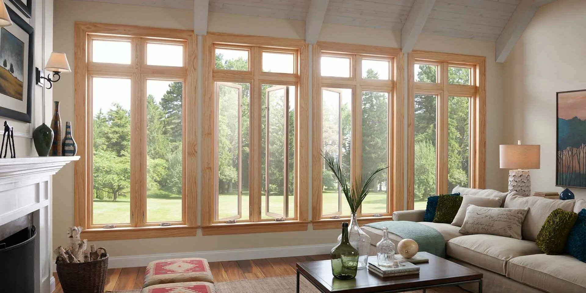 Sun open windows