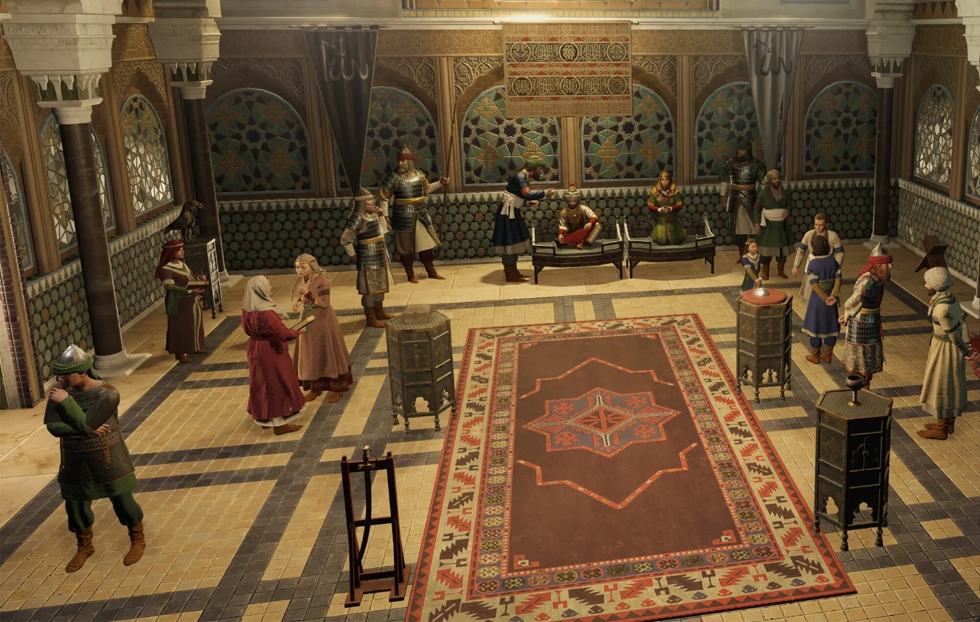Crusader kings iii royal. Ck3 royal court. crusader kings 3 royal court. crusader kings 3 тронный зал. crusader kings 3 адамиты тронный зал.