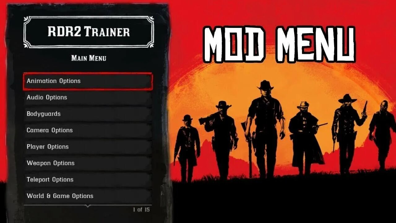 Звуки рдр 2. Red Dead Redemption меню. Rdr 2 меню. Rdr 2 главное меню. Rdr 2 Mod menu.