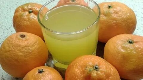 Компот из мандаринов простой