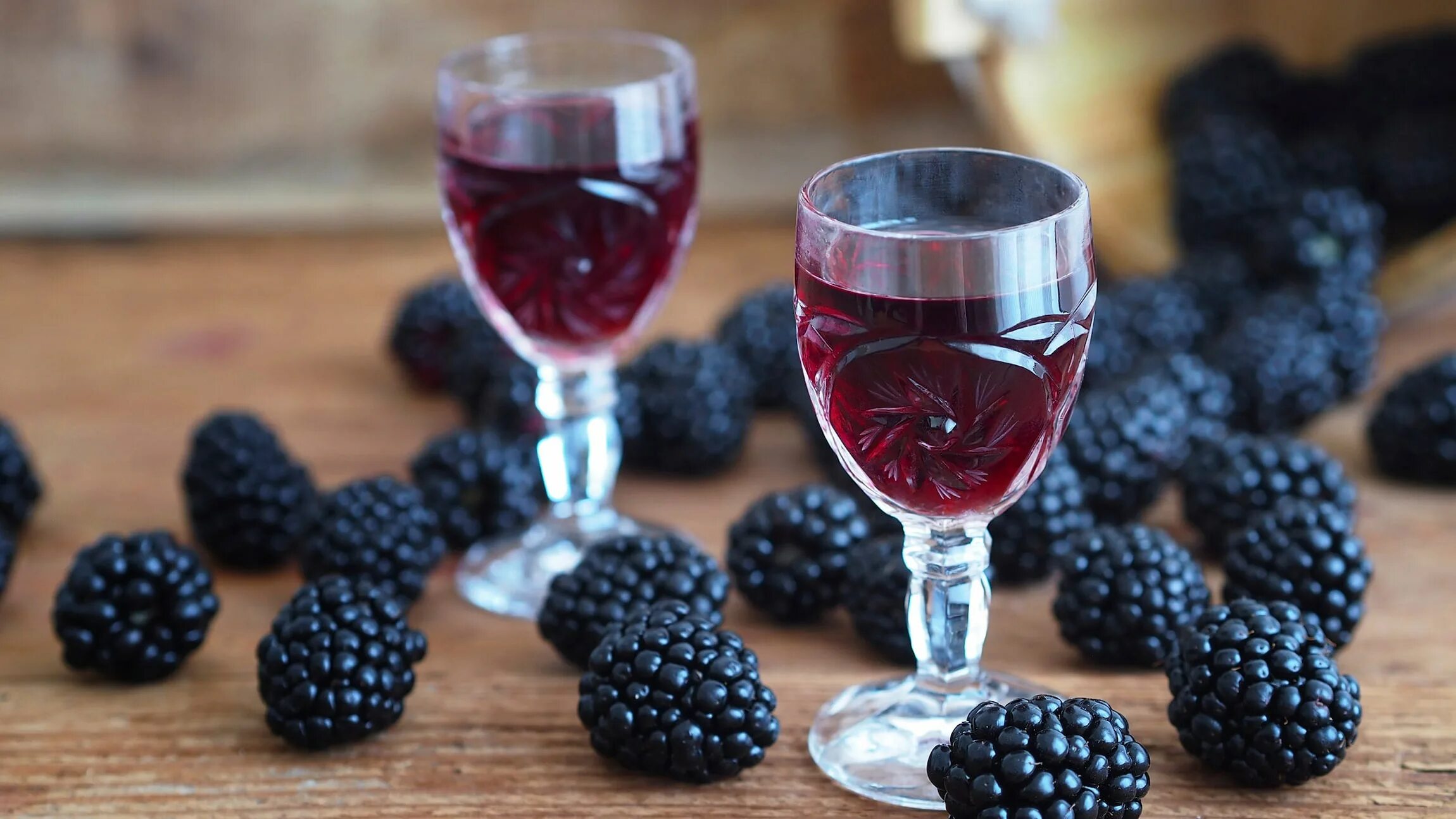Blackberry wine