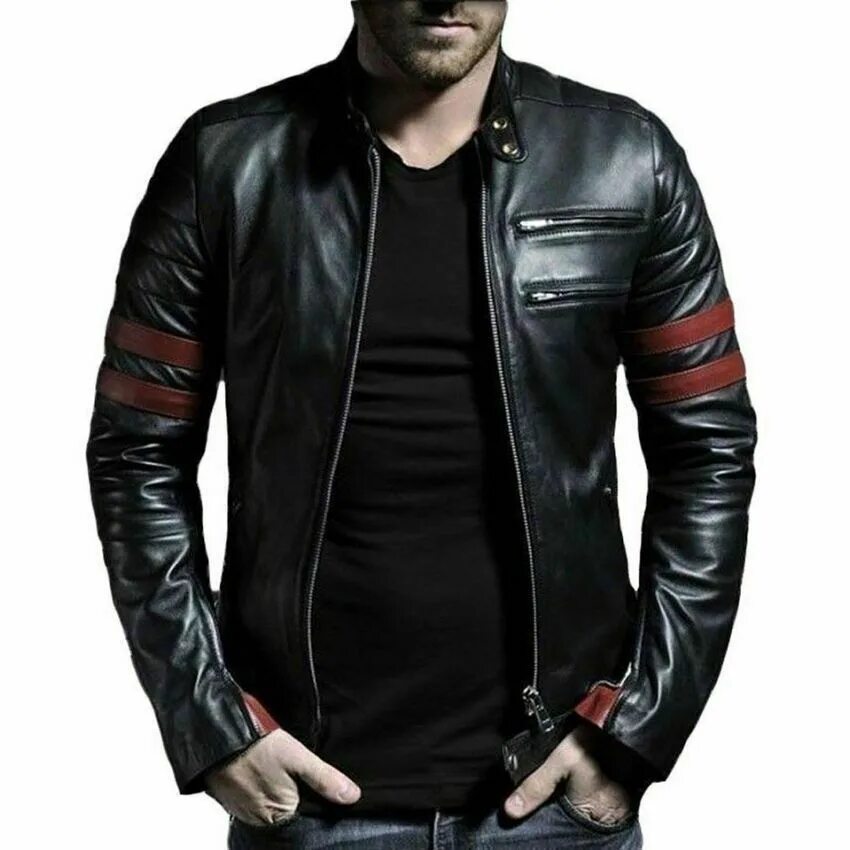 Mens Black Genuine Lambskin Leather Jacket Slim Fit real Biker New xs3x. New men Genuine Lambskin Leather Jacket Black Slim Fit Biker Motorcycle Jacket. Ламбскин Леатер. Men Black Solid Biker Jacket. Куртка кожаная мужская пермь