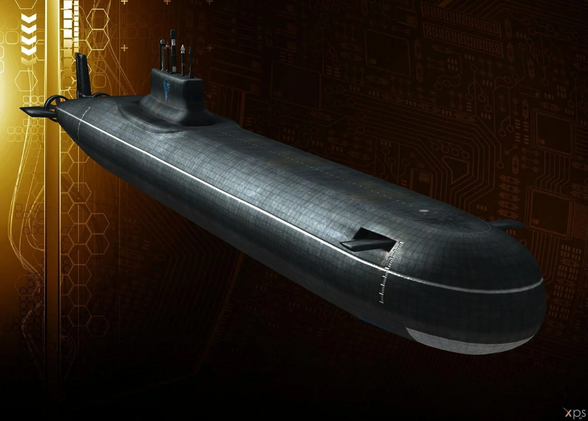Detect submarine