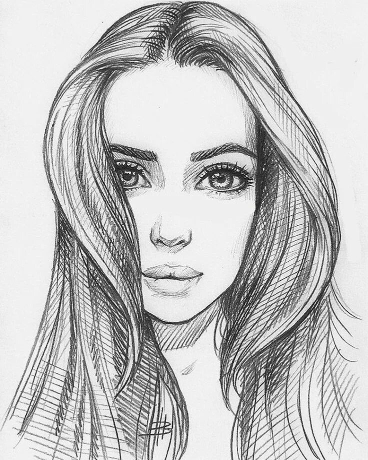 My new drawing. Девушка карандашом. Рисунок девушки карандашом. Красивые девушки карандашом. Рисунки для девочек.