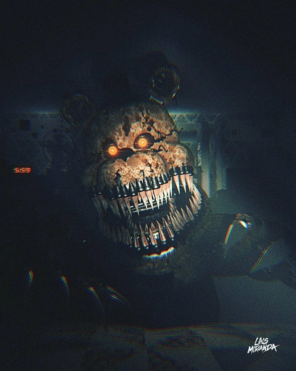 Первый скример. Кошмарный фредди из фнаф 4. five nights at freddy&#039;s 4 кошмарный фредбер. скример кошмарного фредди. кошмарный фредди черный фнаф 4.