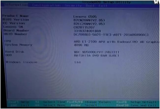 Lenovo g505 BIOS. Биос ноутбука леново g505. Lenovo g500 BIOS. BIOS на ноутбуке Lenovo.