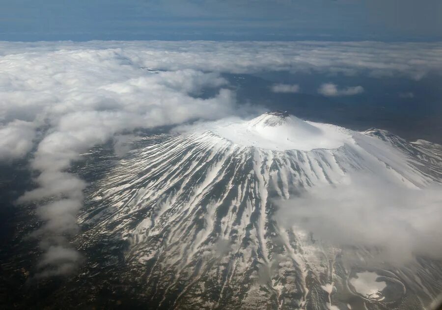 Вулкан Тятя - Щелкните чтобы изменить размер Natural landmarks, Landmarks, Natur