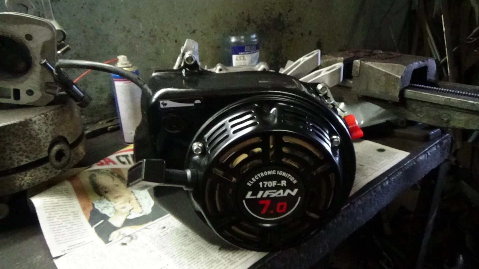 Как разобрать двигатель лифан IT'S ALIVE !!!...Honda GX 240 8 H.P. YouTube