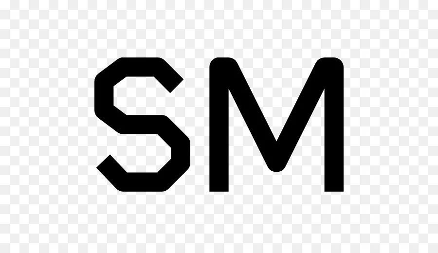 SM логотип. Товарный знак. Значок trademark. SM trademark.