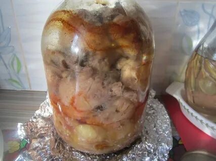 Картофель в банке в духовке рецепт