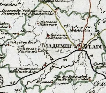Владимирский уезд владимирской губернии