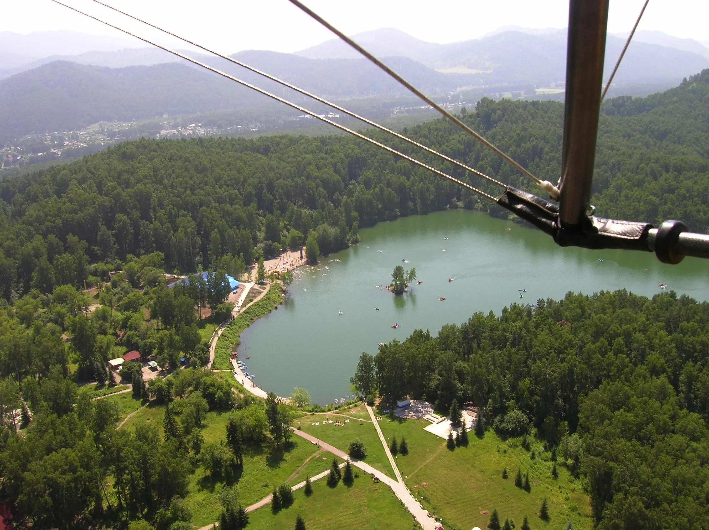 Села на озере