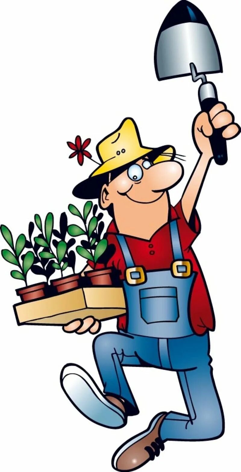 День дачника. Веселый садовник. Мультяшные садоводы. Вирпи пеккала иллюстрации. Мужчина в огороде.