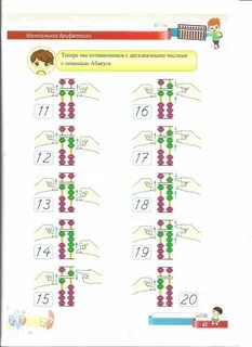 Занятие ментальная арифметика конспект