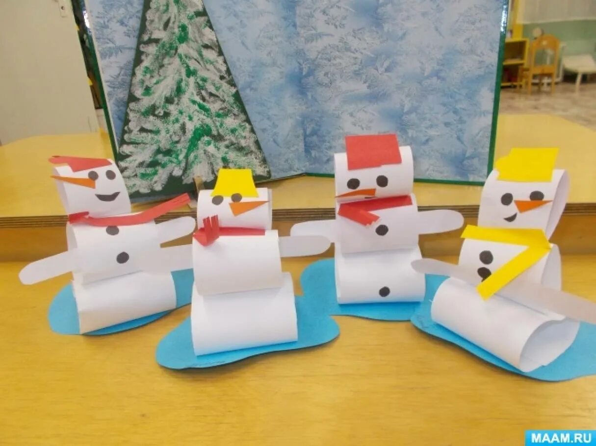 Конструирование из бумаги в подготовительной группе. Конструирование снеговик средняя группа. Конструирование снеговик средняя группа. Конструирование из бумаги в старшей группе снеговик. Конструирование снеговик старшая группа.