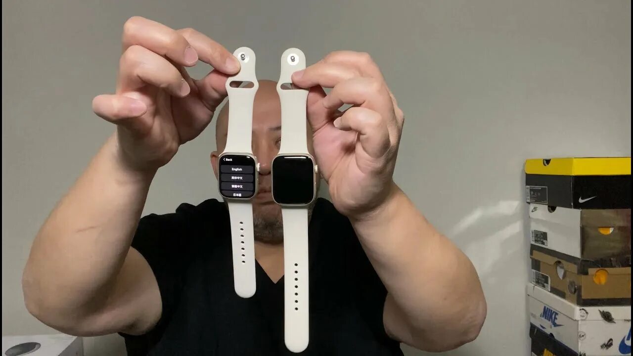 Apple watch 41 45 сравнение. Самсунг вотч 4 40мм. Apple watch 41 45 сравнение. Часы apple watch 8 45mm. Apple watch 7 41mm vs 45mm.