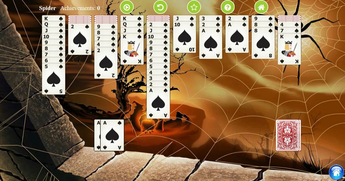 Spider Card game. Игра Spider Solitaire. Пасьянс паук 4 масти. Таинственный Солитёр.