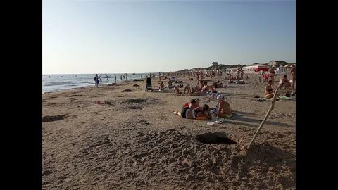 Пляж золотой песок анапа