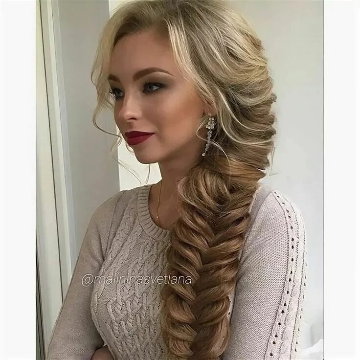 Messy Side French Braid Braids for long hair, Side french braids, Rope braided h