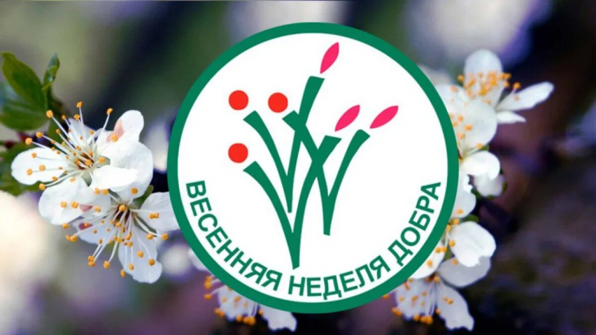 Ежегодная Общероссийская акция «Весенняя неделя добра». Весенняя неделя добра 2022. Весенняя неделя добра логотип.