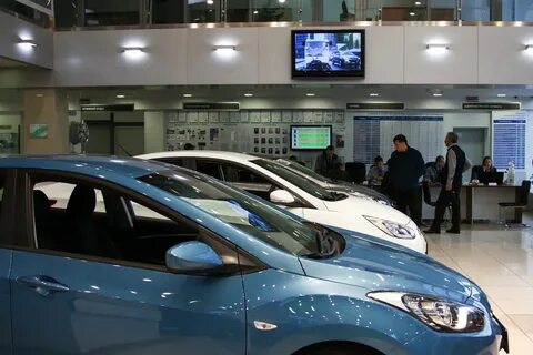 Салон автомобилей хендай