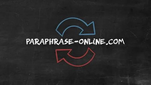 Paraphrase tool