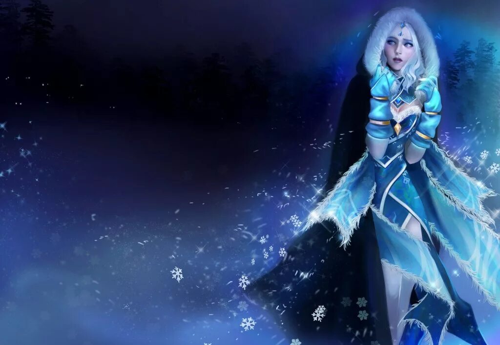 Кристал мейден. Crystal Maiden Dota 2. ЦМКА дота 2.