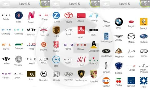 Logo quiz levels