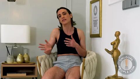 Unusual People, interview, nonbinary, big clit, big ass, brunette, muscular...
