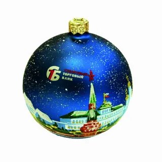 Новогодние шары с логотипом